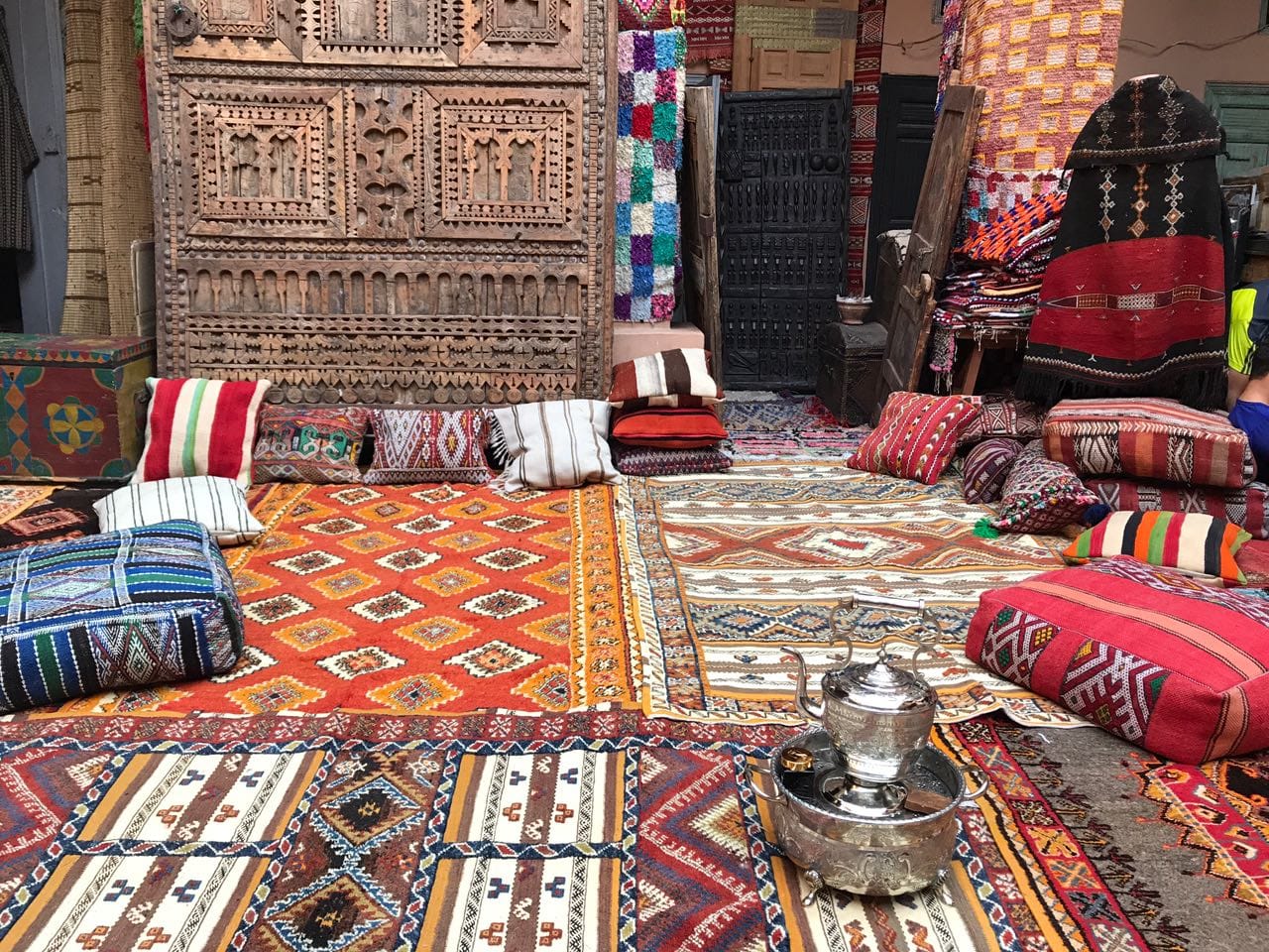 traditional Moroccan weaving