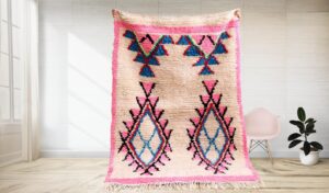 wool Moroccan carpets -